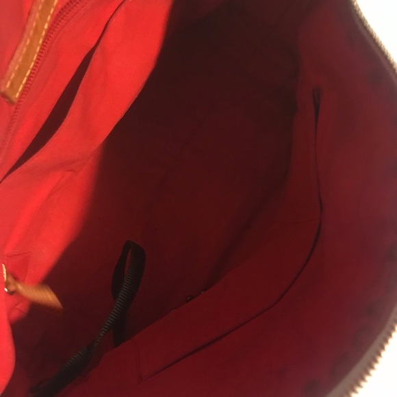 VTG DOONEY & BOURKE BEIGE AND TAN LEATHER TRIM - Picture 5 of 9